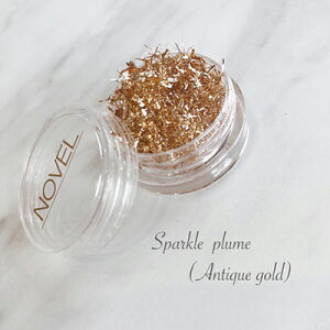 �m���F�� �X�p�[�N�� �z�� ����z�� �m���F�� NOVEL Sparkle plume(antique gold)