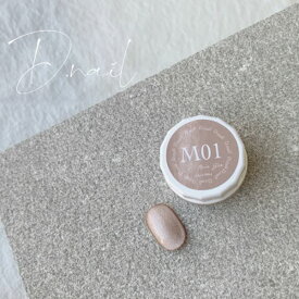 D．nail　シャーベットマグジェル　M01　サンドベージュ
