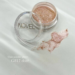NOVEL G817 Clair powder glitter (dore) 0.9g �m���F�� �N���[���p�E�_�[�O���b�^�[(�h��)