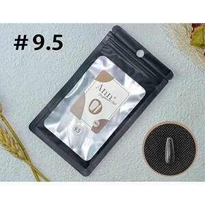 Ann Professional �`�b�v�C�N�X�e���V���� �V���[�g�o�����[�i�^ �N���A #9.5 50pcs