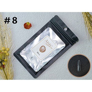 Ann Professional �`�b�v�C�N�X�e���V���� �|�C���g�����O�^ �N���A #8 50pcs