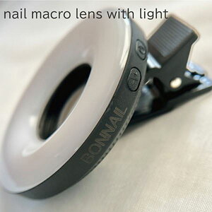 Bonnail nail macro lens(�l�C���}�N�������Y) with light