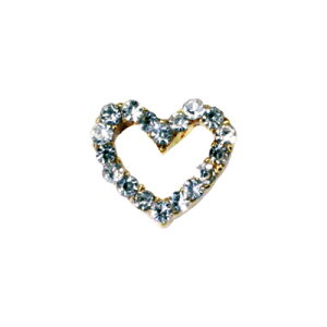 �l�C���p�[�c �n�[�g �N���A Crea �f�B�A�n�[�g �S�[���h �l�C�� �A�[�g �p�[�c