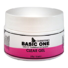 ジェルネイル クリア ネイル検定 クリストリオ クリアジェル 1/2oz （NEW）LED/UV
