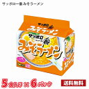 【期間限定特売】サンヨー食品 サッポロ一番 みそラーメン 5食入り×6袋（合計30食） 送料無料(北海道は別途700円かかります。沖縄配送不可) / 袋めん