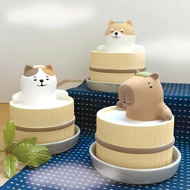 送料無料 潤いマスコット ゆるり日和 かぴばら しば ねこ 3点セット 単品 北海道 沖縄 雑貨 癒し クリスマス 記念品 ラッピング ギフトバッグ プレゼント 誕生日 父の日 母の日 誕生日 夫婦 結婚祝い 内祝い