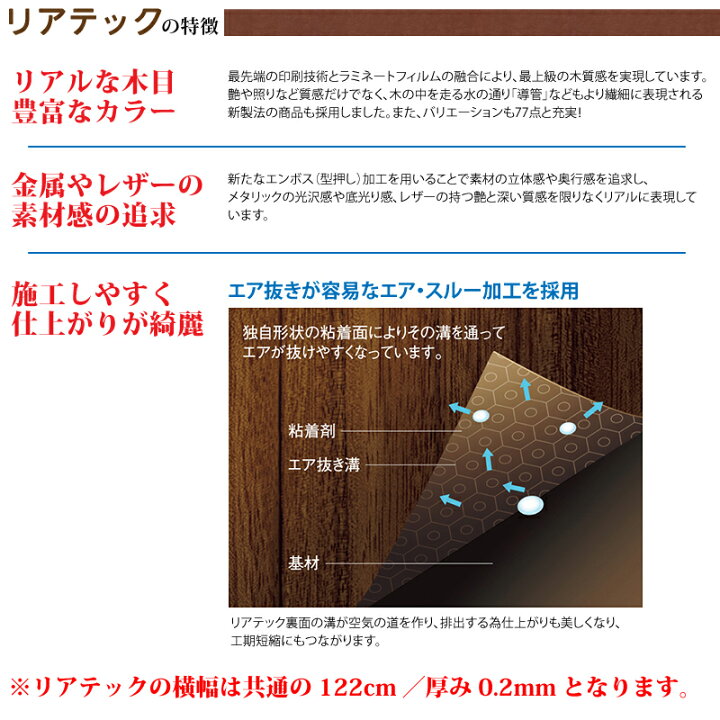 楽天市場】【最大☆2500円オフクーポン】 サンゲツ リアテック 装飾用 