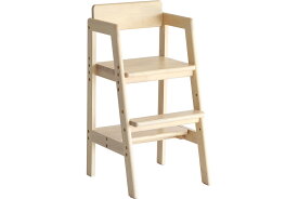 ベビーチェア ハイチェア 木製 高さ調節 ダイニングチェア ベビーチェアー 子供 2歳 食事 椅子 赤ちゃん 椅子 テーブルベビーチェア キッズチェア Kids High Chair -stair- ilc-3340