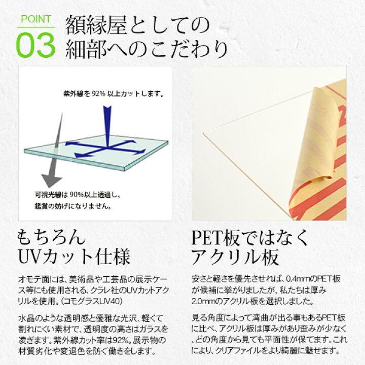 楽天市場 クリアファイルフレーム サイズ用 2x310mmのクリアファイル専用 Uvカットアクリル板仕様 クリアファイル用額縁 壁掛け インテリア 玄関 モダン 美術品 アートフレーム 額縁専門店ないとう
