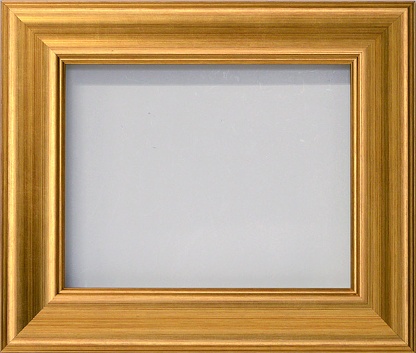 デッサン額縁　8120/ゴールド　小全紙サイズ（660×509mm）　前面ガラス仕様 | 自社工房の額縁専門店ないとう