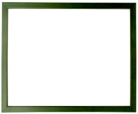 デッサン額縁 歩-7/グリーン A3サイズ(420×297mm)専用 前面ガラス仕様 ポスターフレーム 大額