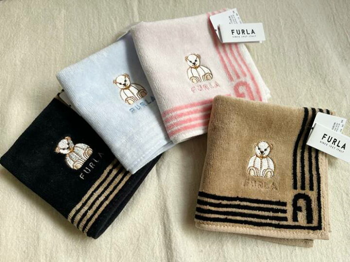 楽天市場】【ハンカチ・メール便お届】フルラ【FURLA】クマの刺繍 