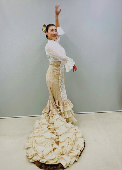 楽天市場】【 送料無料 】 最高級 フラメンコ衣装 ドレス フラメンコ  