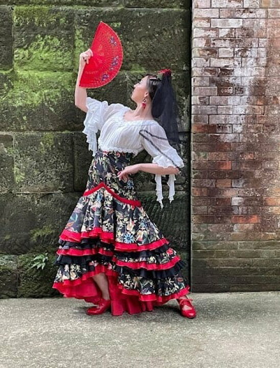 フラメンコ 衣装 ワンピース （ナジャハウス：フラメンコ衣装  