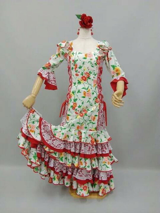 楽天市場】フラメンコ衣装 ワンピース イージーオーダー セミオーダー  