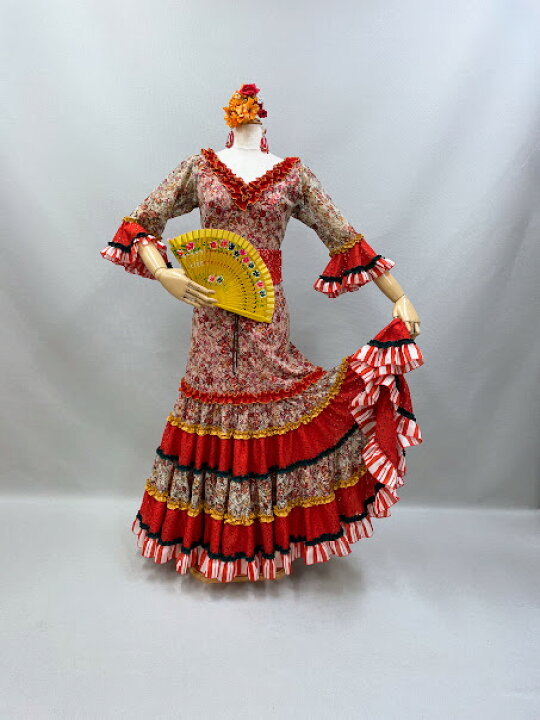 楽天市場】新ブランドnajanaja フラメンコ衣装 ツーピース ブラウス  