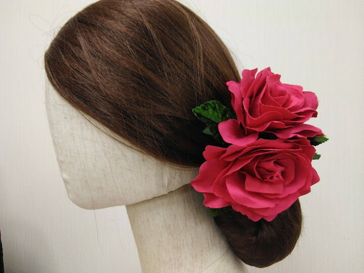 楽天市場 花髪飾り フローレス フラメンコ花飾り スパニッシュ風 髪飾り コサージュ フラメンコ衣装 二輪 赤 水色 青 ゴールド レッド ブルー 舞台 ステージ ダンス 発表会 ナジャハウス ナジャハウス