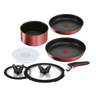 ティファール IH対応 セット T-fal インジニオ・ネオ IHルージュ・アンリミテッド セット7 L38395