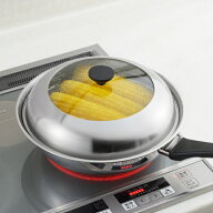 見える！フライパン用蒸し器28〜30cm YJ3278