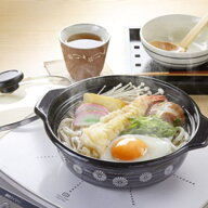 鍋焼きうどん 鍋 一人用 IH対応 ホーローあじわい鍋 弥生18cm HA-Y18N