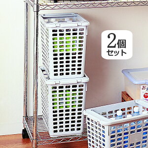 ペットボトルストッカー ペットボトル 収納 2リットル ペットボトル 2L 収納 ストッカー【2個セット】アミコン オフホワイト