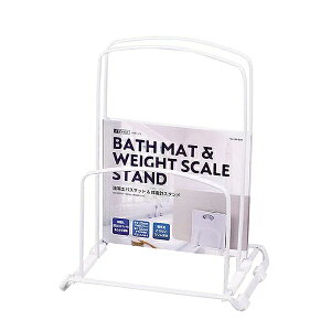 スパージュ 珪藻土バスマット&体重計スタンド HB-4350