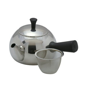 茶屋日和 ステンレス製横手急須700ml HB-6458