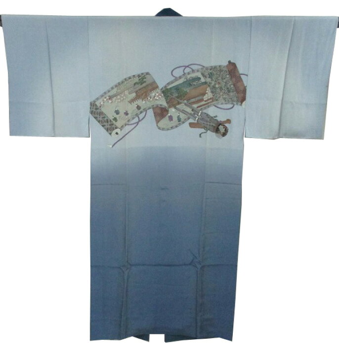 楽天市場】【中古】【新古品】訳あり 男袷 袖無双長襦袢(正絹 