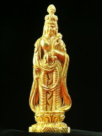 十一面観音 金製彫金仕上げ金148.5g