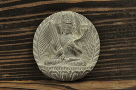 石仏 卯歳の守り本尊文殊菩薩（浮き彫り）