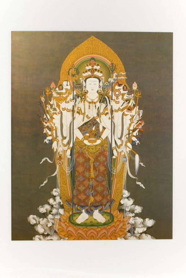 楽天市場】仏画ポスター千手観音 : 仏像仏画チベット美術卸の天竺堂