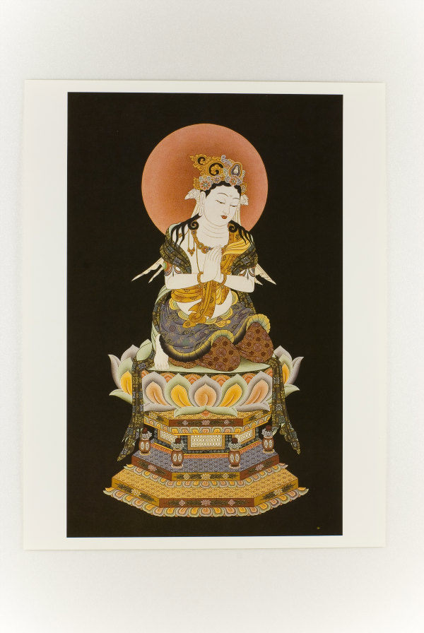 仏画ポスター 勢至菩薩 | 仏像仏画チベット美術卸の天竺堂
