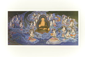 仏画ポスター 阿弥陀来迎図