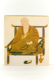 仏画色紙 弘法大師