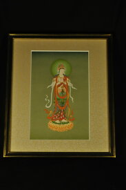 肉筆仏画 勢至菩薩