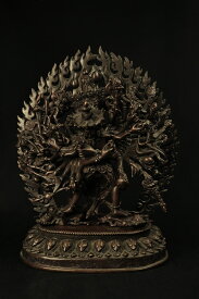 カーラチャクラ 銅造彫金仕上げ
