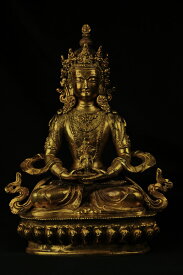 阿弥陀如来 銅造鍍金彫金仕上げ