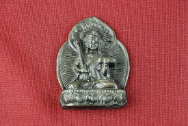 石仏 卯歳の守り本尊文殊菩薩（浮き彫り黒色）