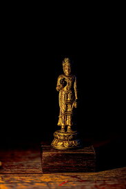 観音菩薩 金銅仏仕上げ