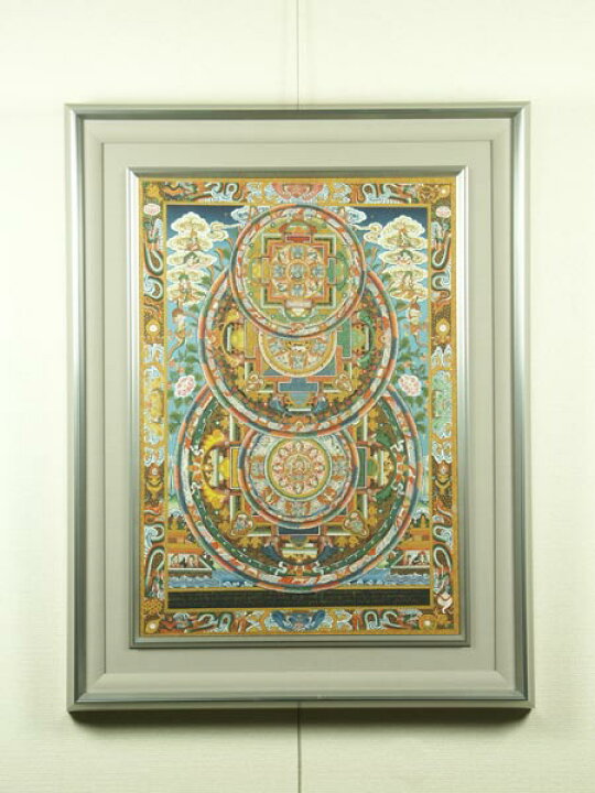 楽天市場】曼荼羅（マンダラ） 肉筆 一点もの : 仏像仏画チベット美術  