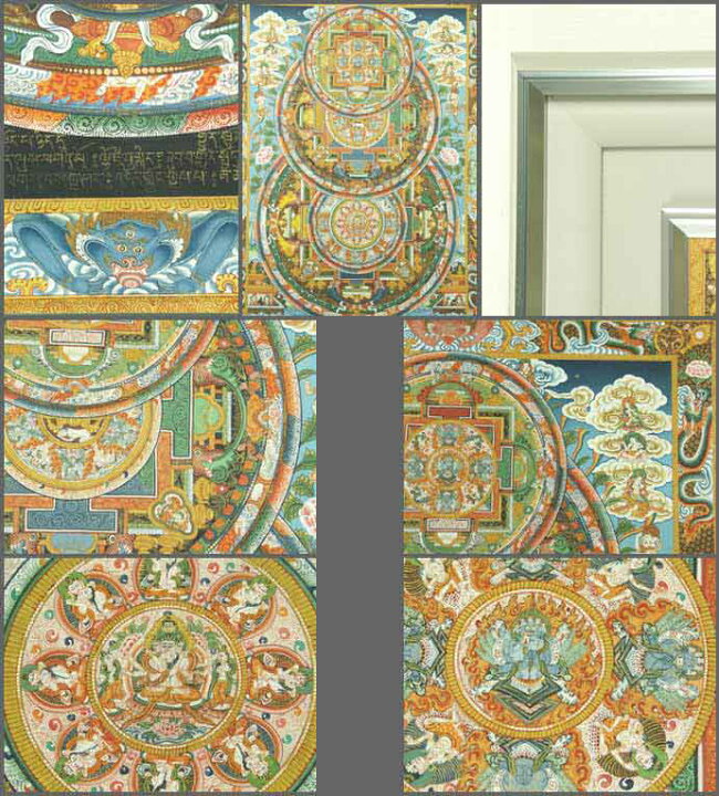 楽天市場】曼荼羅（マンダラ） 肉筆 一点もの : 仏像仏画チベット美術  