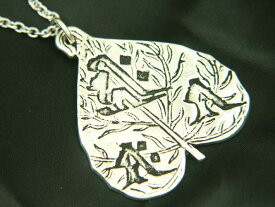 阿弥陀三尊ペンダントヘッド(銀製）