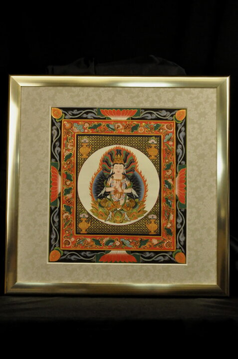楽天市場】肉筆仏画 大日如来(金剛界一印会) : 仏像仏画チベット美術卸 