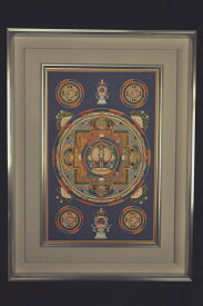 肉筆仏画　千手観音曼荼羅