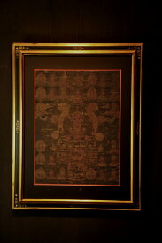 肉筆仏画（古タンカ）阿弥陀如来