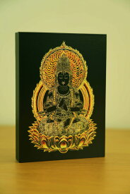 大日如来 仏画パネル（木枠A5サイズ ）