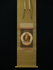 仏画掛け軸 阿弥陀如来 肉筆画 一点もの