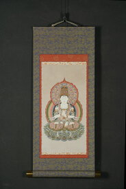 大日如来 模表装仕立て 仏画掛け軸（模軸）