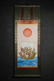七福神 仏画掛け軸（尺5大サイズ）