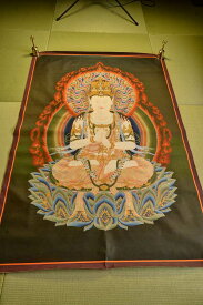 肉筆仏画 大日如来（特大寸）一点もの